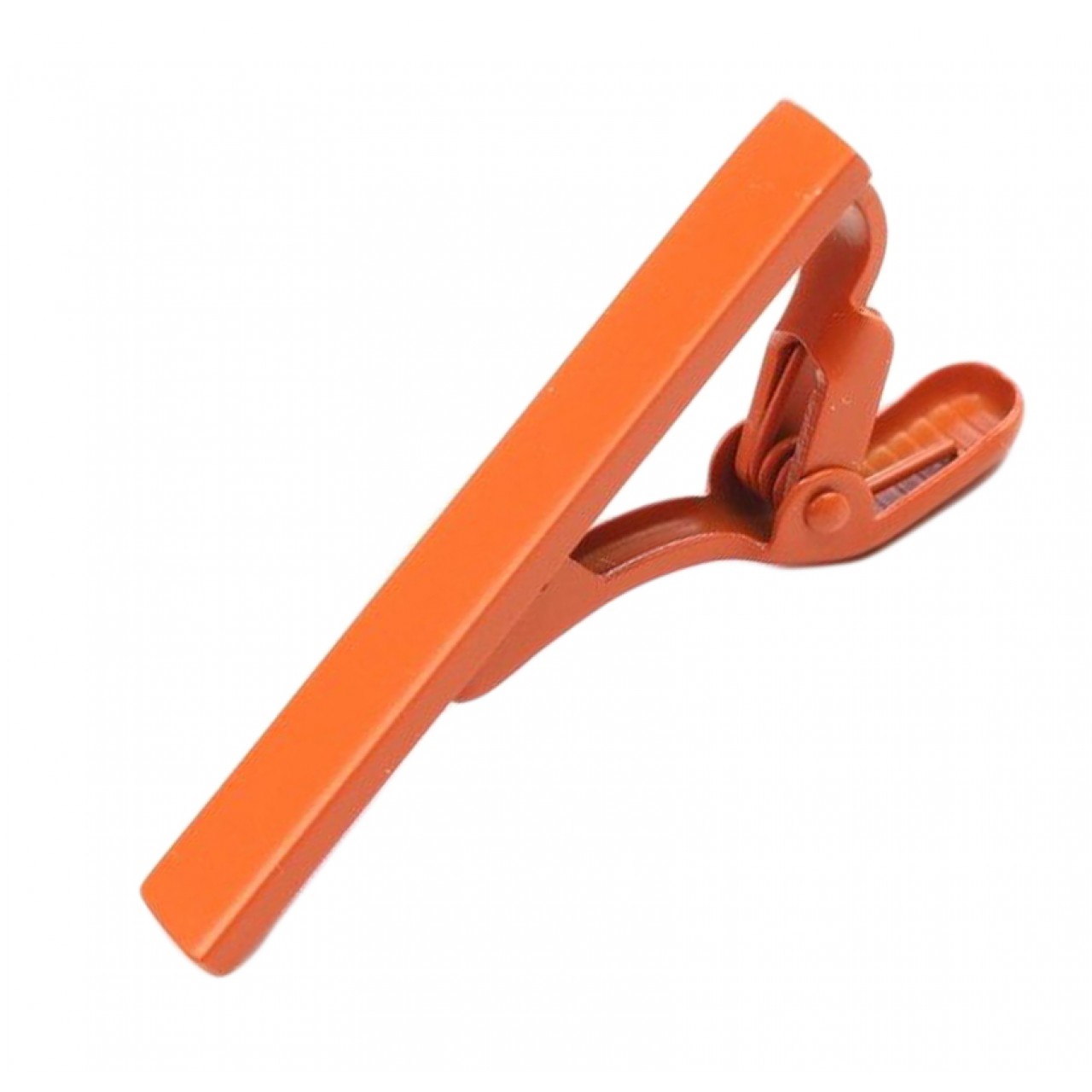Κλιπ Γραβάτας Πορτοκαλί 4cm - 2466