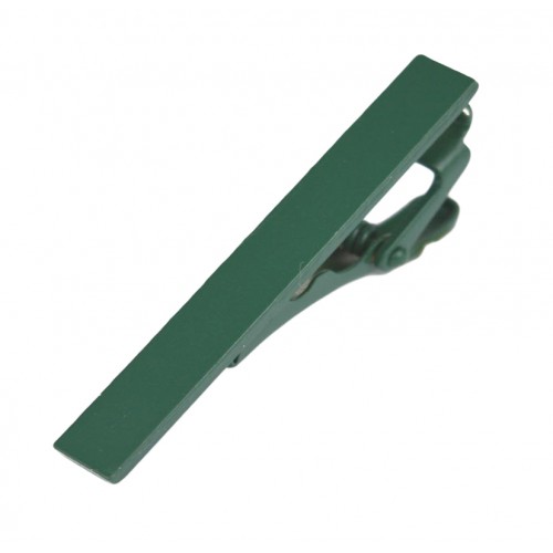Κλιπ Γραβάτας Πράσινο Ματ 4cm - 4cm - 2468