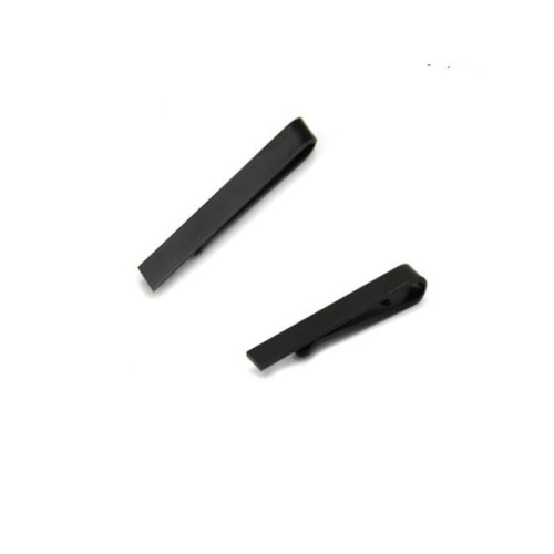 Κλιπ Συνδετήρας Γραβάτας Σκούρο Ανθρακί 4.3cm - 2194