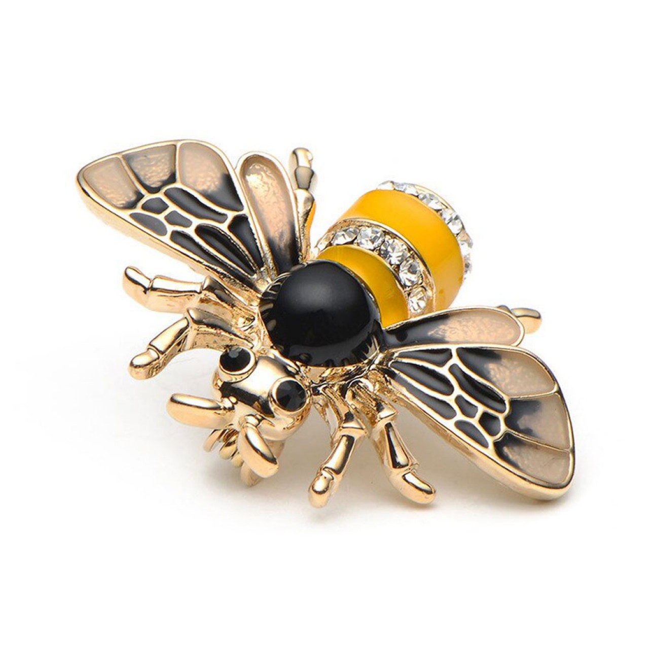 Γυναικεία Χρυσή Διακοσμητική Καρφίτσα Πέτου Μέλισσα - 4425