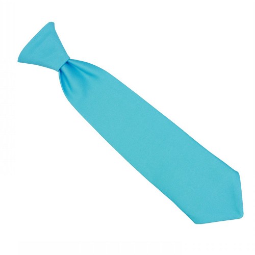 Χειροποίητη Παιδική Γαλάζια Γραβάτα 29cm