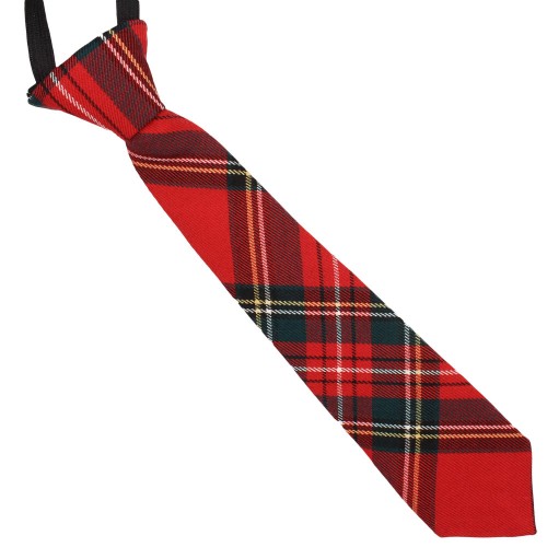 Χειροποίητη Παιδική Γραβάτα Κόκκινο Καρό Σκωτίας Tartan