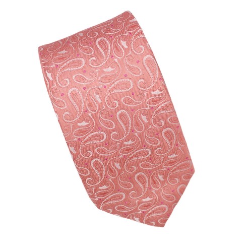 Ανδρική Γραβάτα Ροζ Λαχούρια 7.5cm - 2904