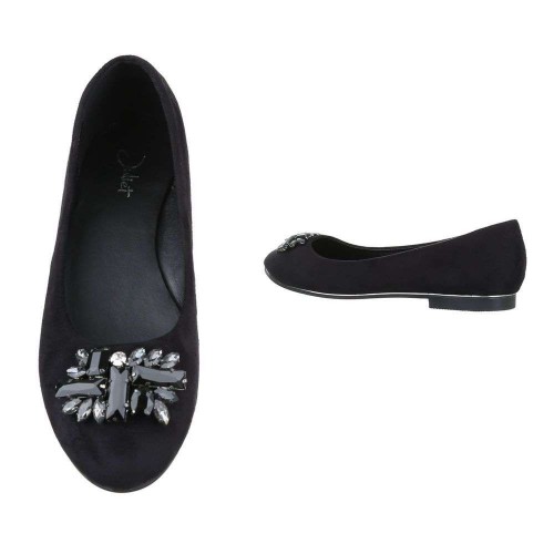 Γυναικεία Παπούτσια Μπαλαρίνα - Μαύρο - 4050