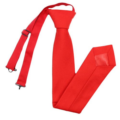 Χειροποίητη Γυναικεία Κόκκινη Γραβάτα Με Έτοιμο Κόμπο